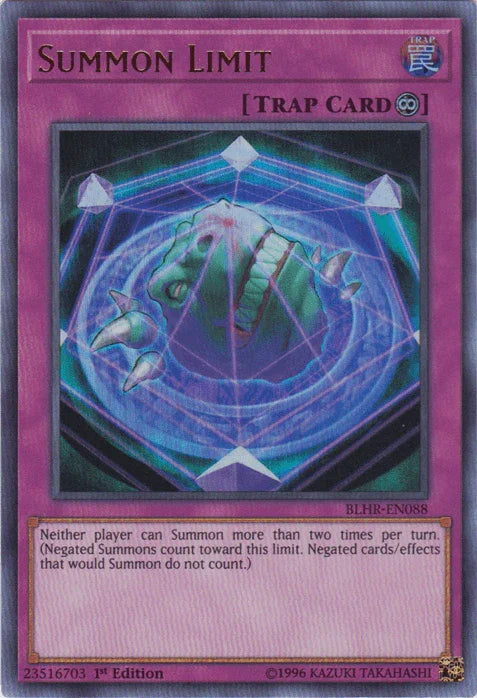 Summon Limit [BLHR-EN088] Ultra Rare