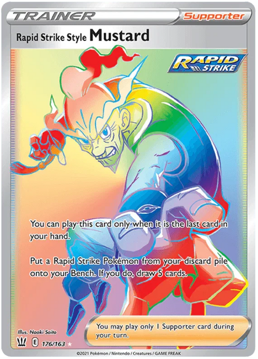Rapid Strike Style Mustard (176/163) [Sword & Shield: Battle Styles]