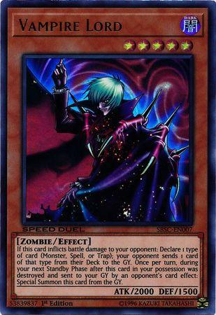 Vampire Lord [SBSC-EN007] Ultra Rare