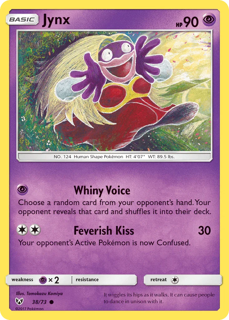 Jynx (38/73) [Sun & Moon: Shining Legends]