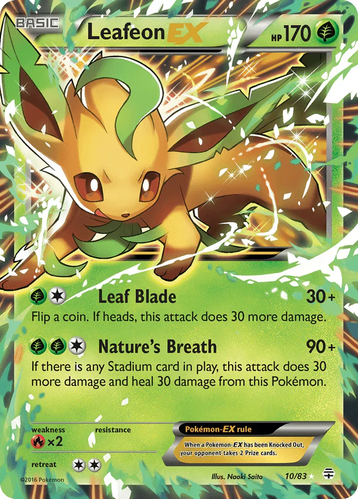 Leafeon EX (10/83) [XY: Generations]