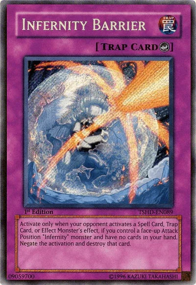Infernity Barrier [TSHD-EN089] Secret Rare