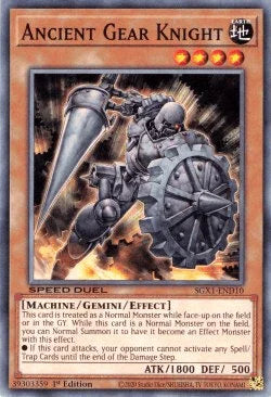 Ancient Gear Knight [SGX1-END10] Common