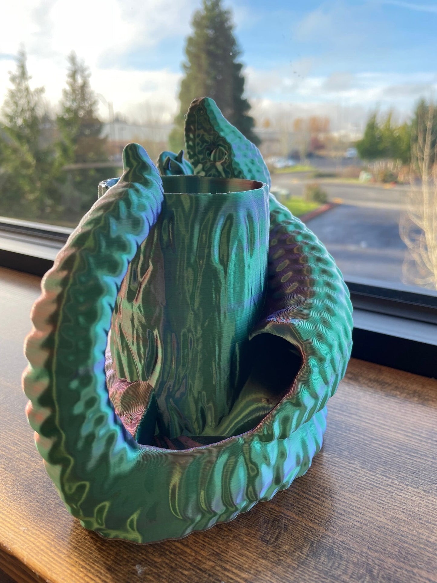 Snake Can Holder and Dice Tower