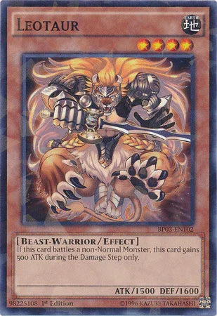 Leotaur [BP03-EN102] Shatterfoil Rare
