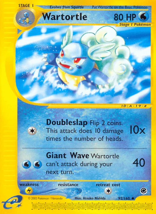 Wartortle (92/165) [Expedition: Base Set]