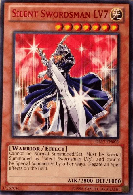 Silent Swordsman LV7 (Red) [DL17-EN003] Rare