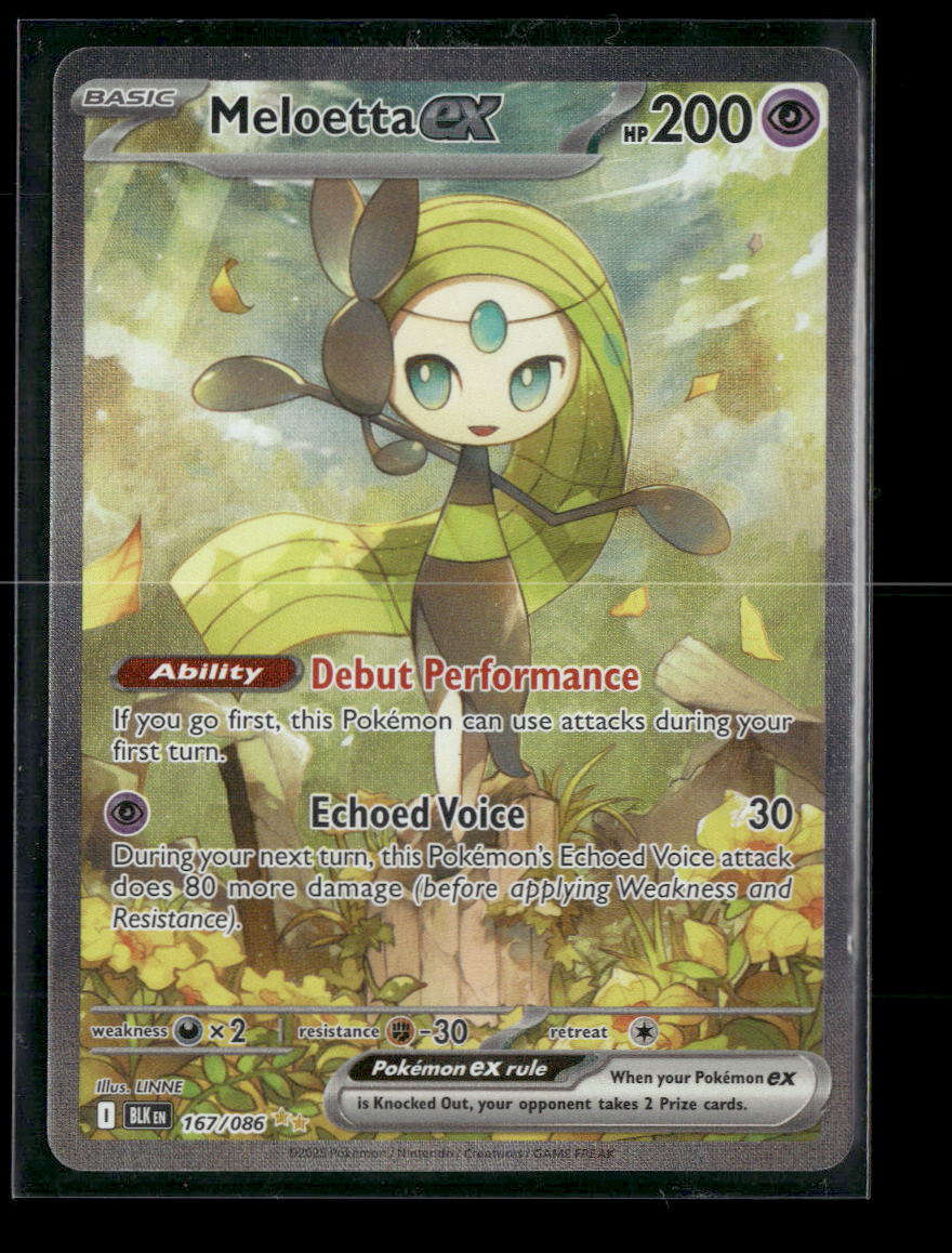 SV: Black Bolt Meloetta ex #167/086
