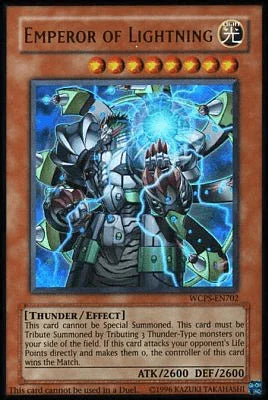 Emperor of Lightning [WCPS-EN702] Ultra Rare