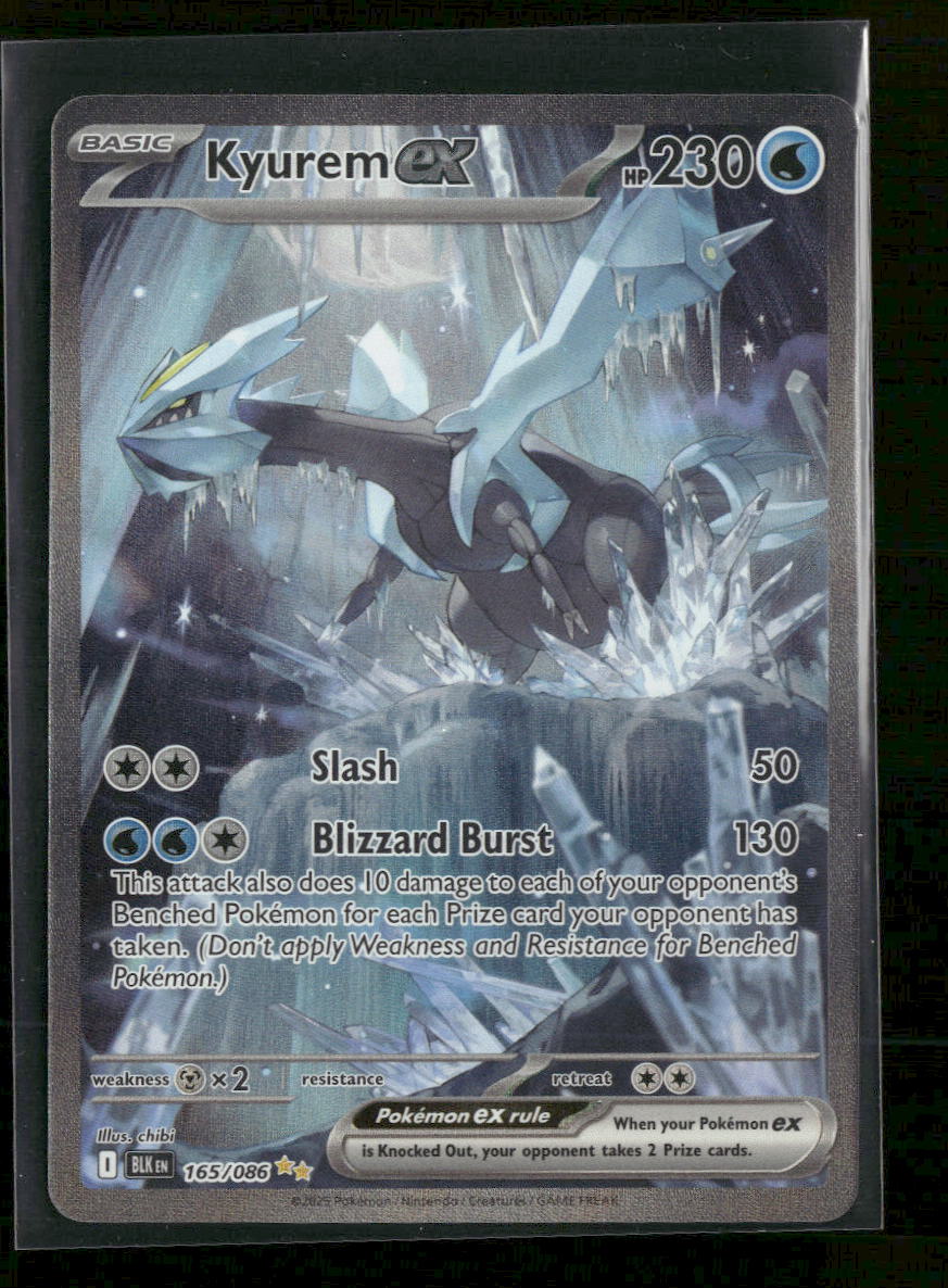 SV: Black Bolt Kyurem ex #165/086