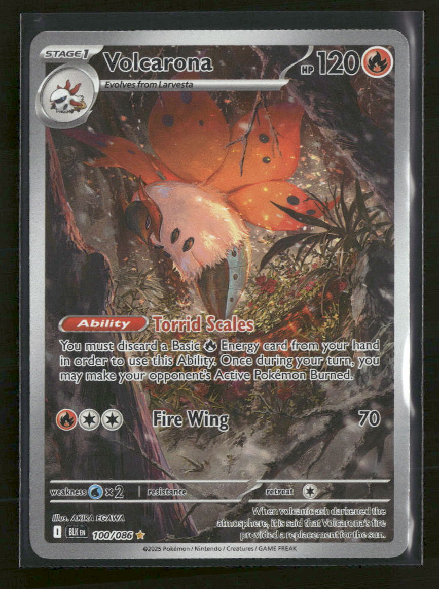SV: Black Bolt Volcarona #100/086