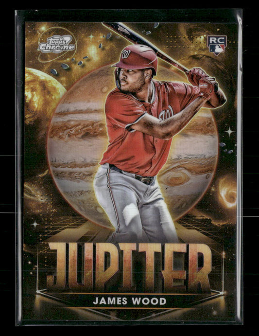 2025 Topps Chrome Cosmic Planetary Pursuit Jupiter James Wood #PPJ-7