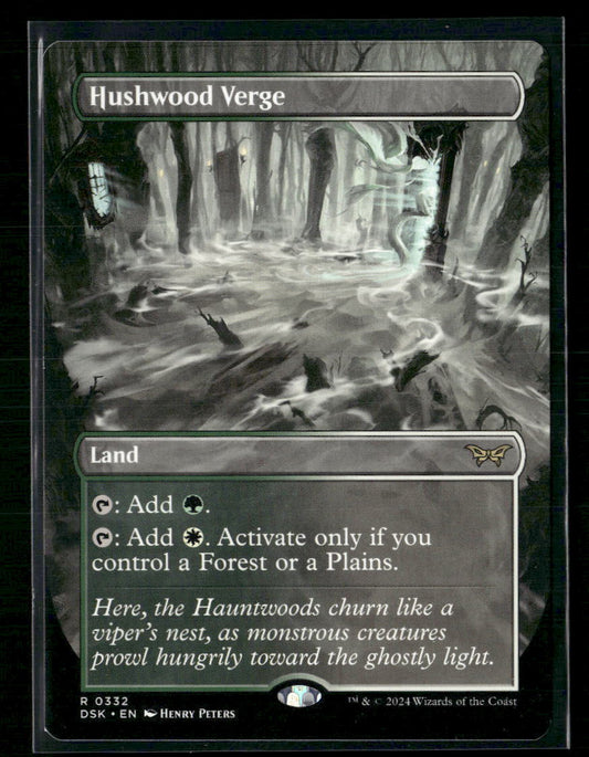 Duskmourn: House of Horror Hushwood Verge (Borderless) #332