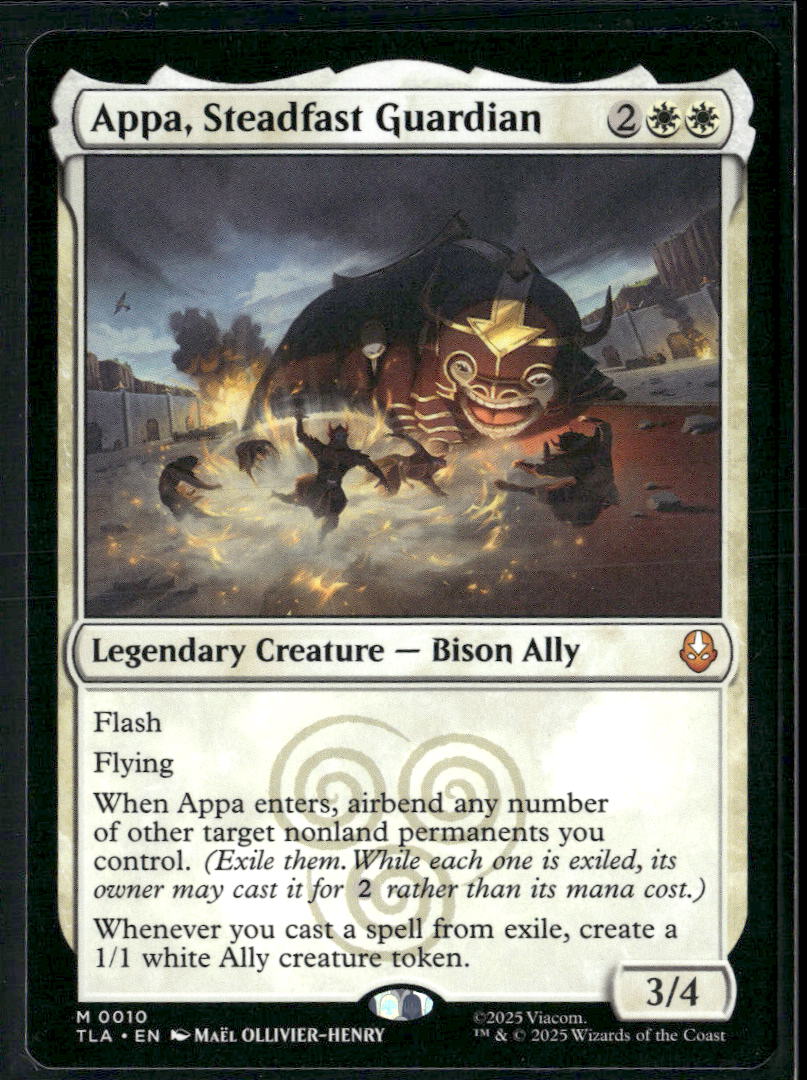 avatar the last airbender Appa, Steadfast Guardian #