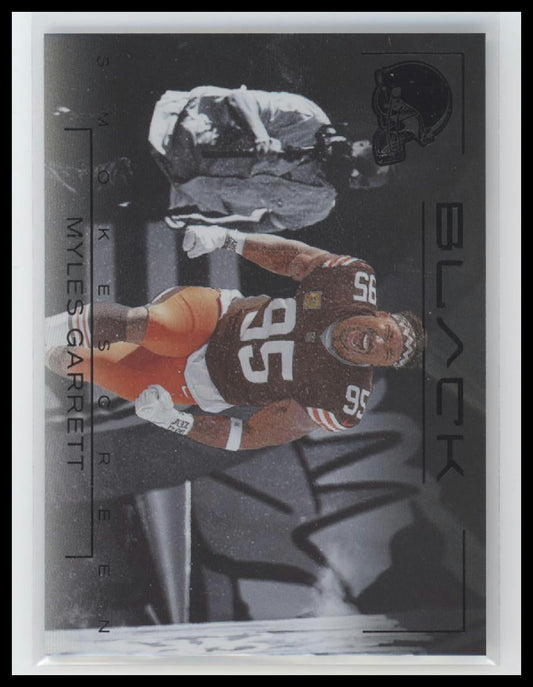 2025 Panini Black Smokescreen Myles Garrett #11