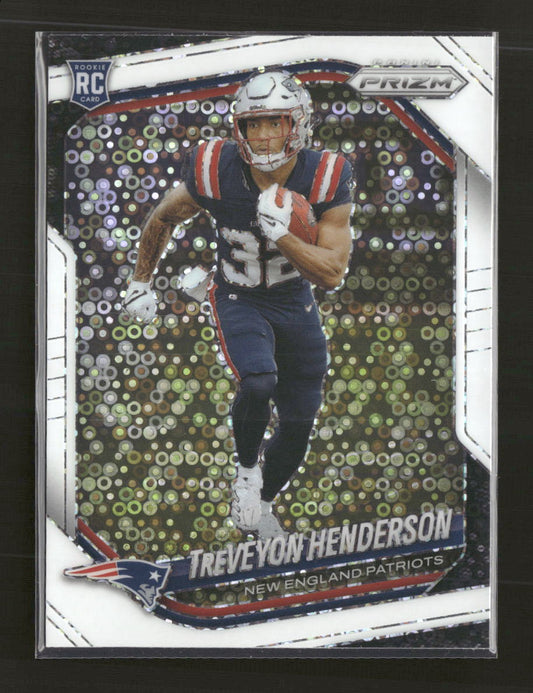 2025 Panini Prizm White Disco TreVeyon Henderson #343