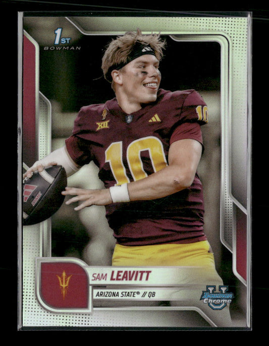 2025 Bowman University Chrome Image Variations Sam Leavitt #SP-17