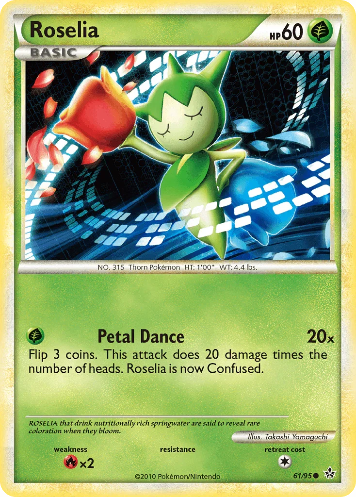 Roselia (61/95) [HeartGold & SoulSilver: Unleashed]