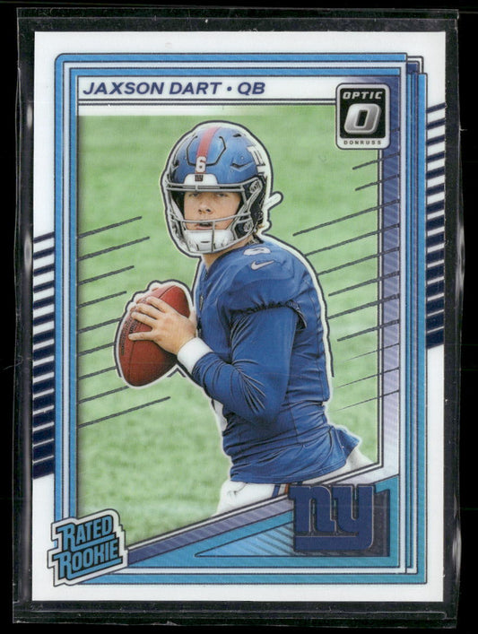 2025 Donruss Optic Jaxson Dart Rookie #273