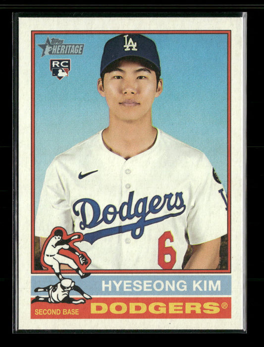 2025 Topps Heritage Hyeseong Kim Rookie #719