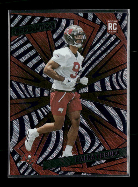 2025 Panini Revolution Purple Storm Emeka Egbuka #/175 #211