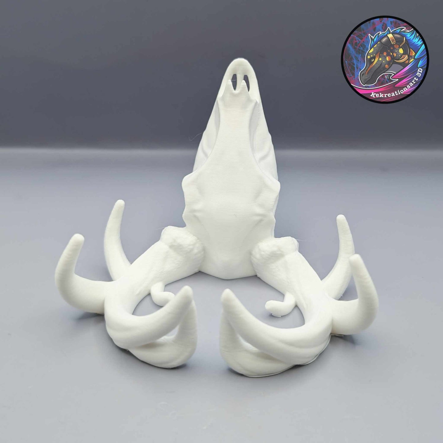 Deer Skull Card Display