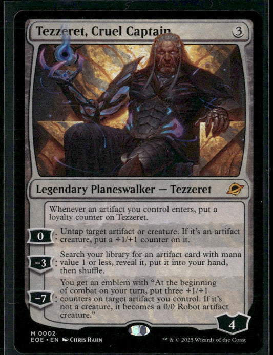 Edge of Eternities Tezzeret, Cruel Captain #2