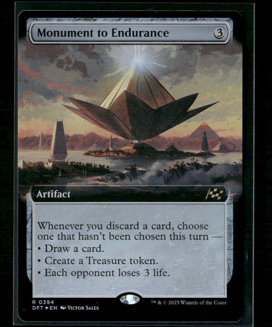 Aetherdrift Monument to Endurance (Extended Art) #394