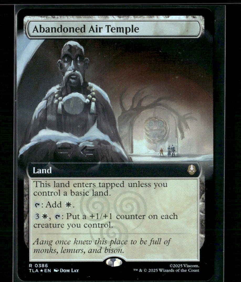 Avatar: The Last Airbender Abandoned Air Temple (Extended Art) #386