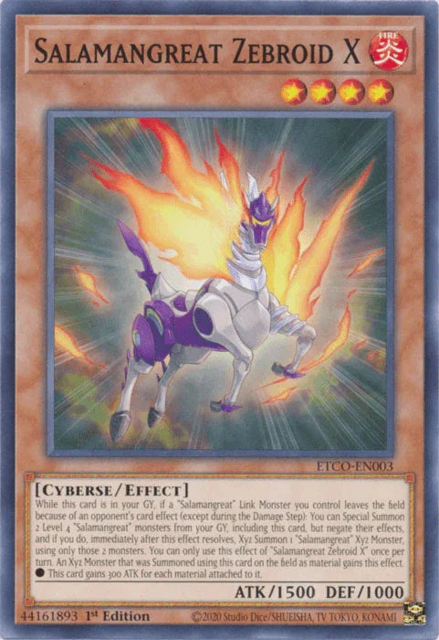Salamangreat Zebroid X [ETCO-EN003] Common