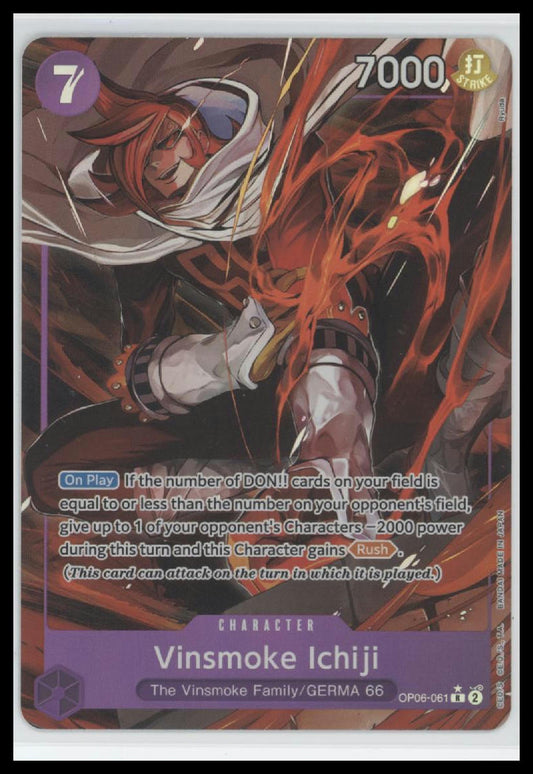 Wings of the Captain Vinsmoke Ichiji (061) (Alternate Art) #OP06-061