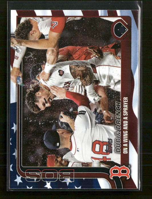 2025 Topps Independence Day Dub & Drench: On a Wing and a Sprayer #312