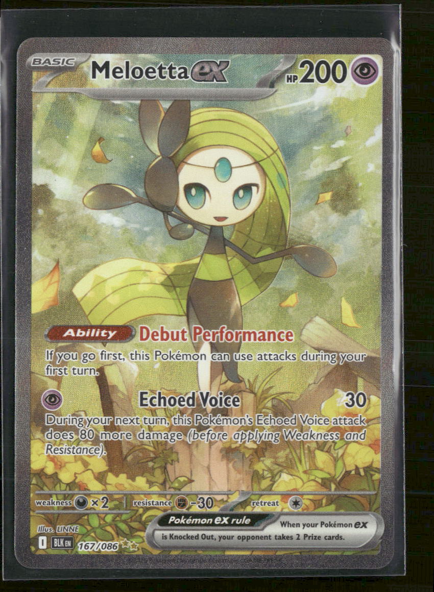 SV: Black Bolt Meloetta ex #167/086