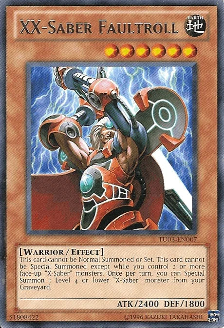 XX-Saber Faultroll [TU03-EN007] Rare