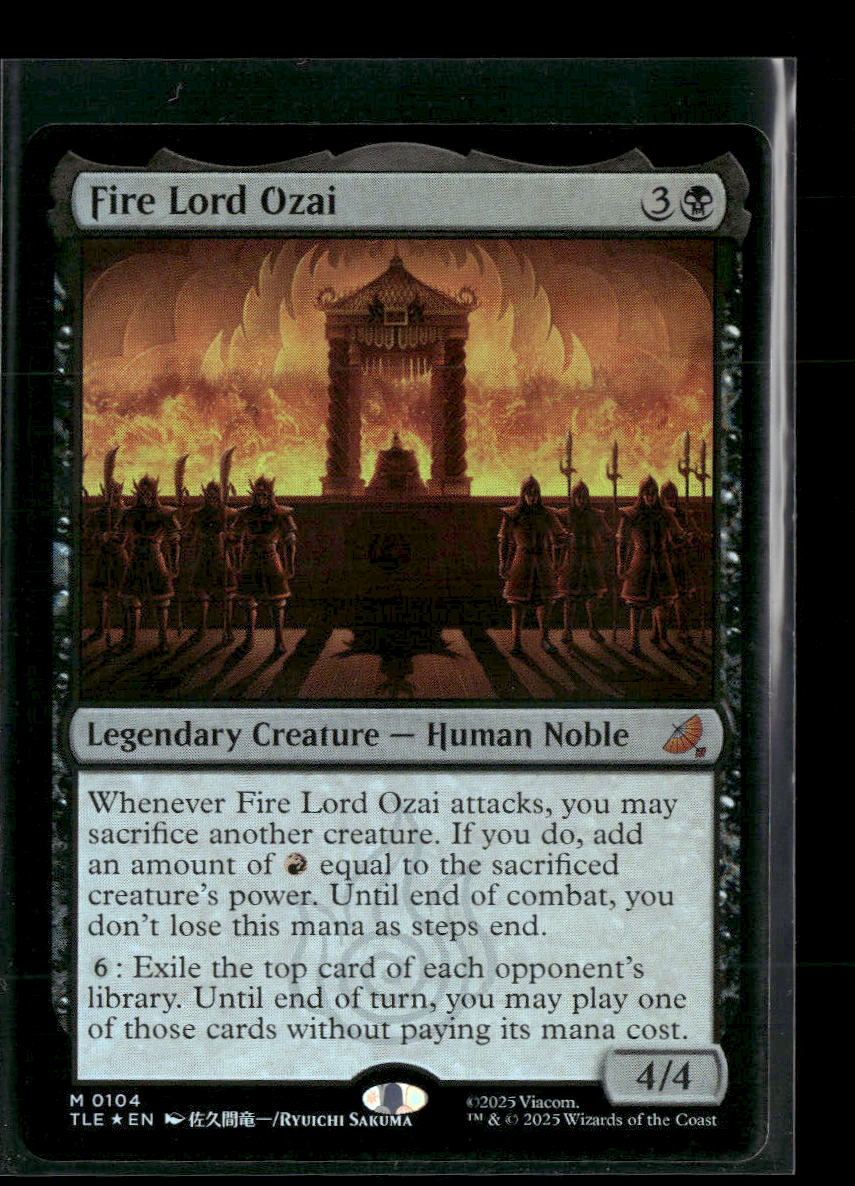 Avatar: The Last Airbender: Eternal-Legal Fire Lord Ozai Foil #104
