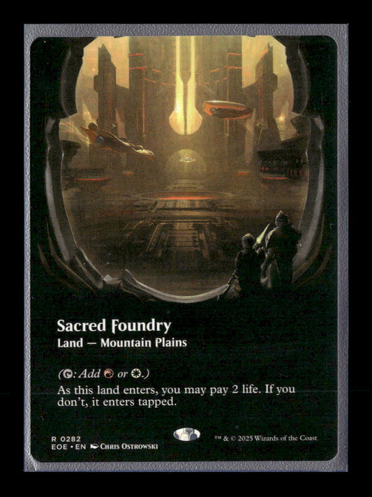 Edge of Eternities Sacred Foundry (Borderless) #282