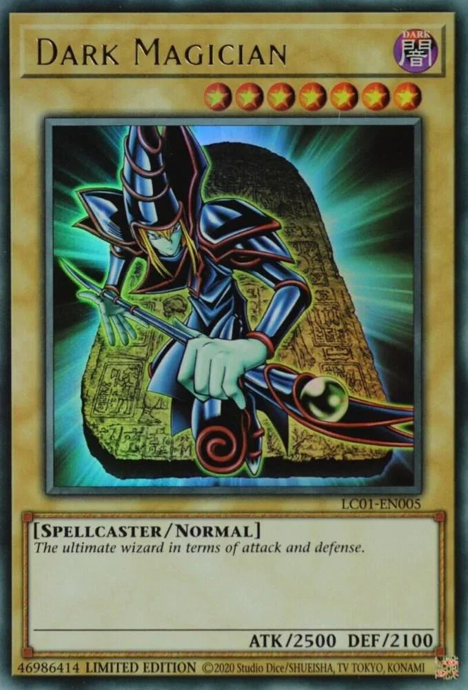 Dark Magician (25th Anniversary) [LC01-EN005] Ultra Rare