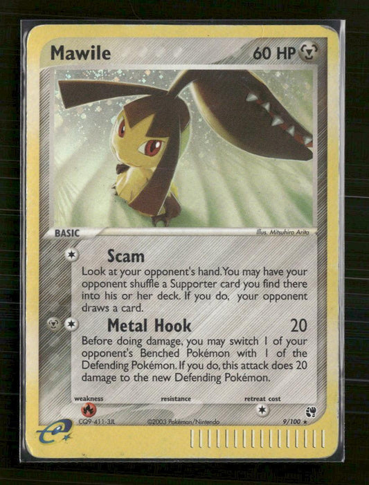 Sandstorm Mawile #9/100 (Damaged)