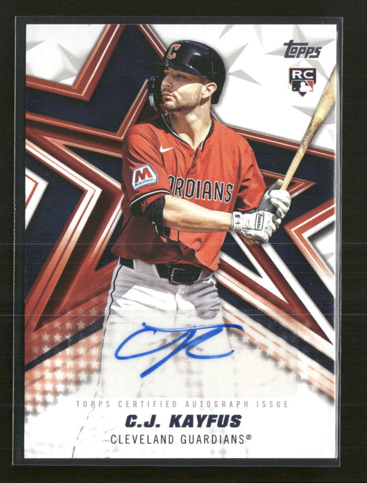 2026 Topps Baseball Stars Autographs (Series One) C.J. Kayfus Auto #BSA-CJK
