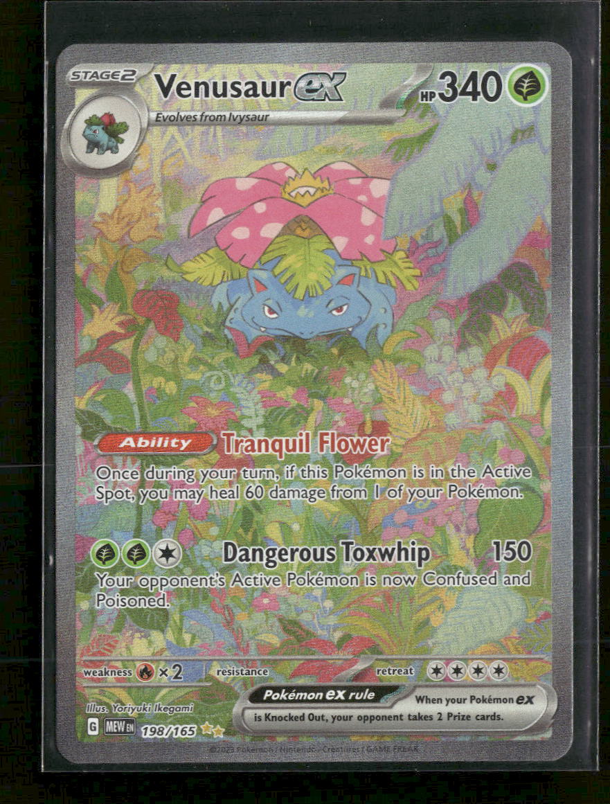 SV: Scarlet & Violet 151 Venusaur ex #198/165