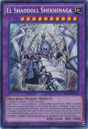 El Shaddoll Shekhinaga [MP15-EN161] Secret Rare
