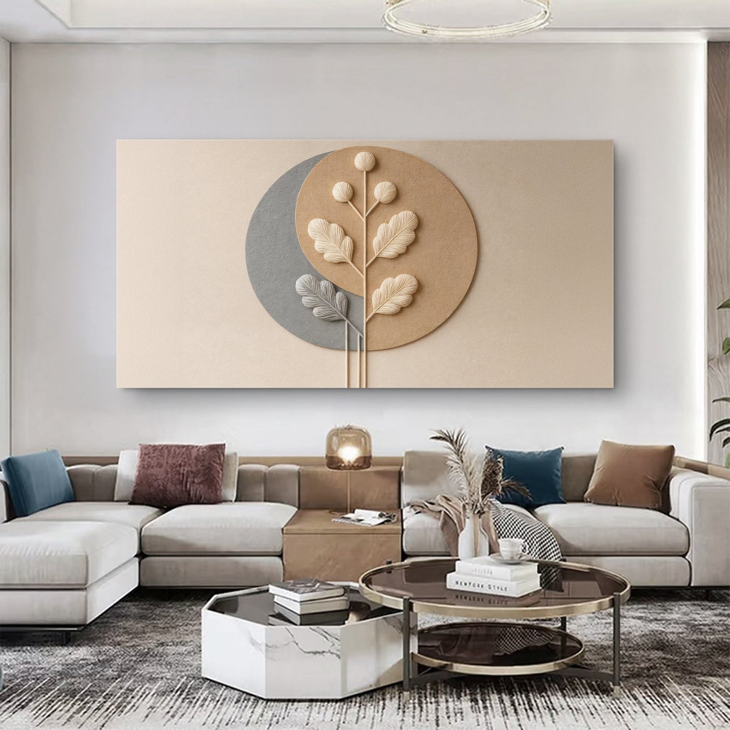 Modern Abstract Minimalist Wall Art XII