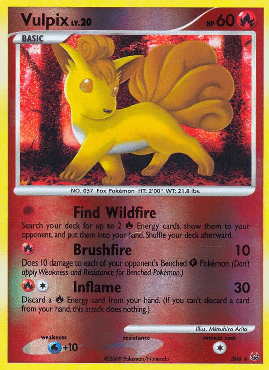 Vulpix (SH6) [Platinum: Base Set]