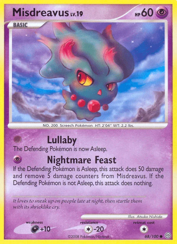 Misdreavus (68/100) [Diamond & Pearl: Stormfront]