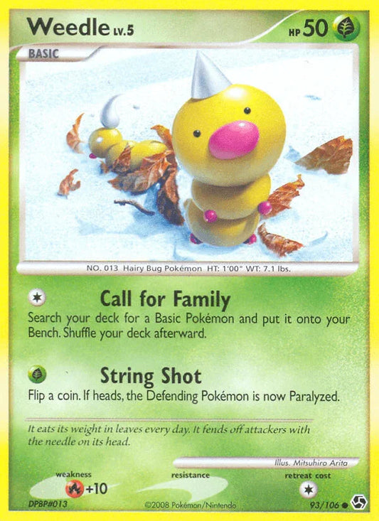 Weedle (93/106) [Diamond & Pearl: Great Encounters]