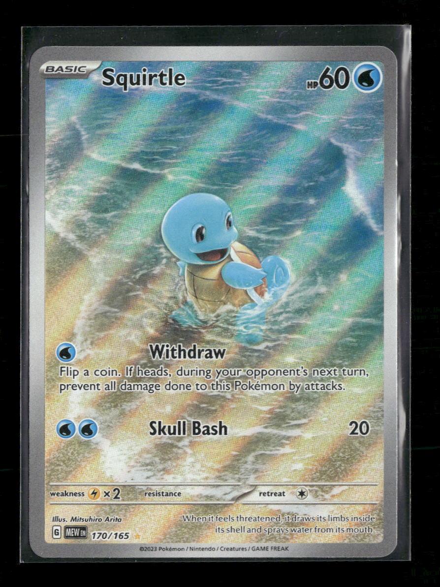 SV: Scarlet & Violet 151 Squirtle #170/165