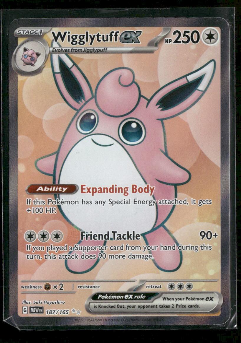 SV: Scarlet & Violet 151 Wigglytuff ex #187/165