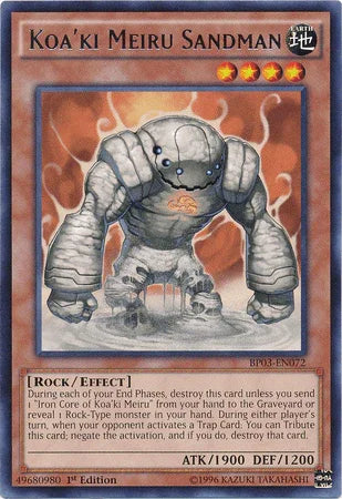 Koa'ki Meiru Sandman [BP03-EN072] Rare