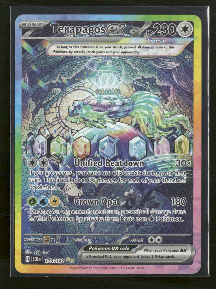SV07: Stellar Crown Terapagos ex #170/142
