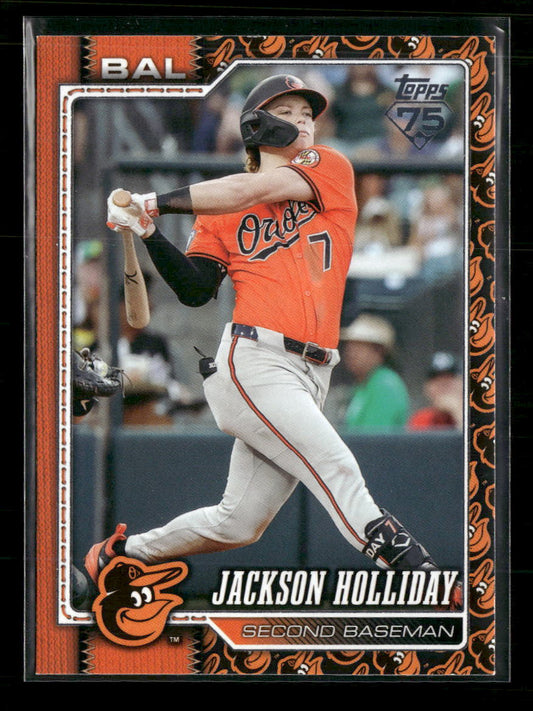 2026 Topps Team Color Border Jackson Holliday #92
